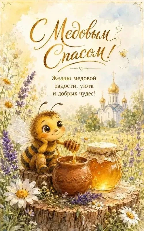 14 августа русский народный праздник Медовый спас  🐝 🍯. В этот день ребята гр 'Звёздо...