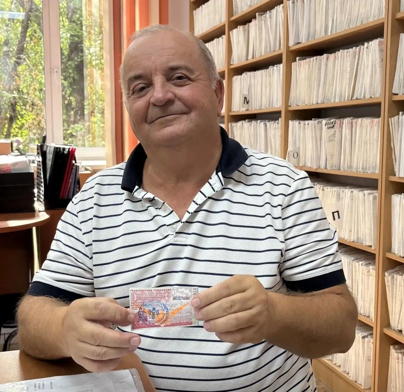 🎉 Отличные новости! 🎉20.08.2026 Сергей Михайлович Анохин получил удостоверение «Ветер...