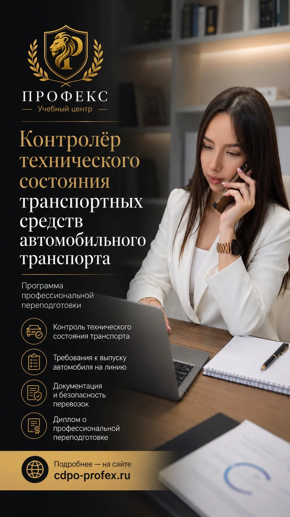 Контролёр технического состояния транспортных средств автомобильного транспорта 🚗