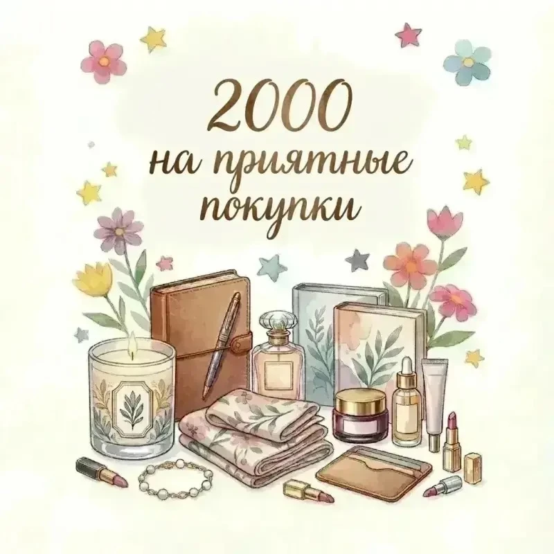 ДАРИМ 2000р на любые покупки