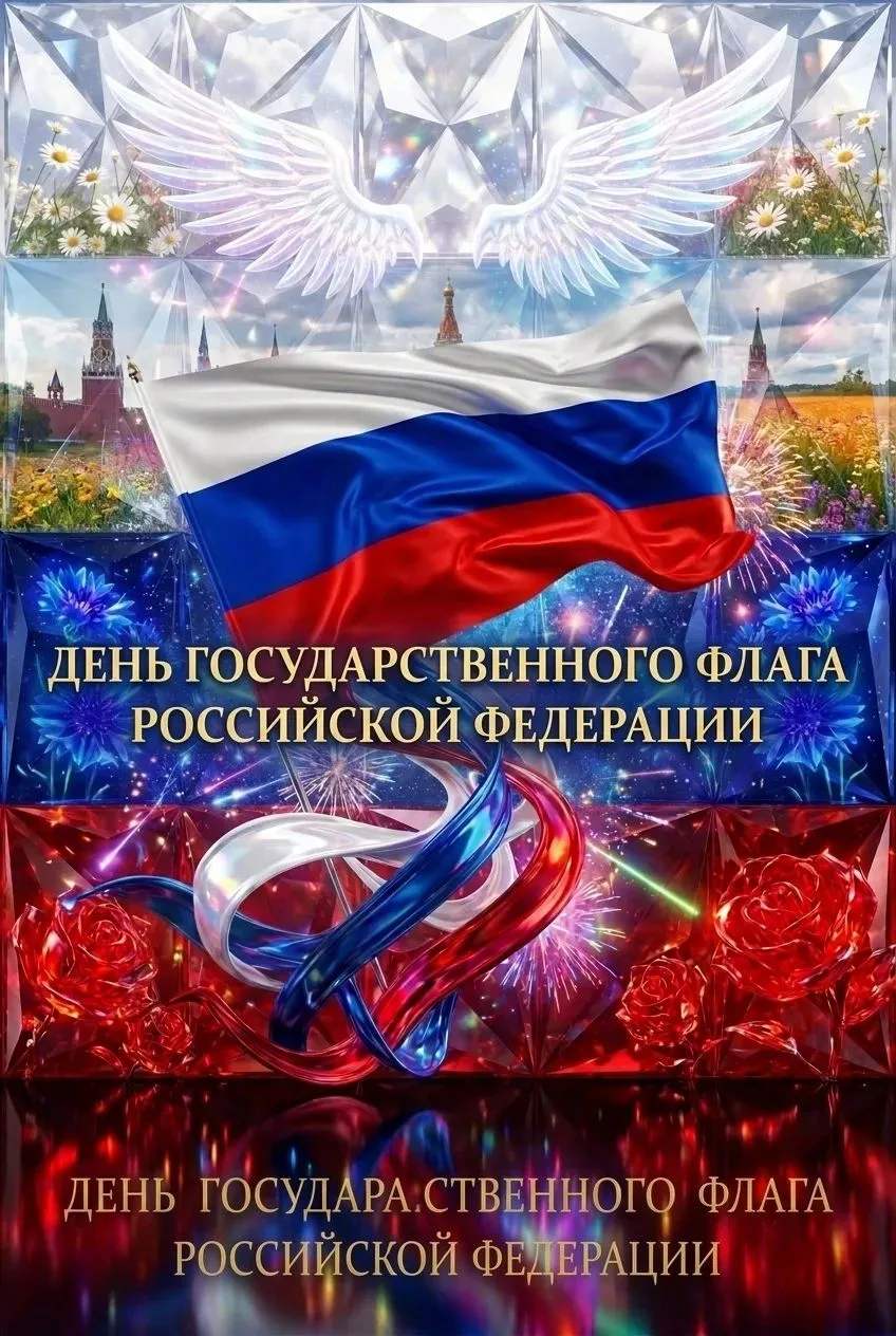 🇷🇺Сегодня особенный день — 22 августа мы отмечаем День Государственного флага Российс...