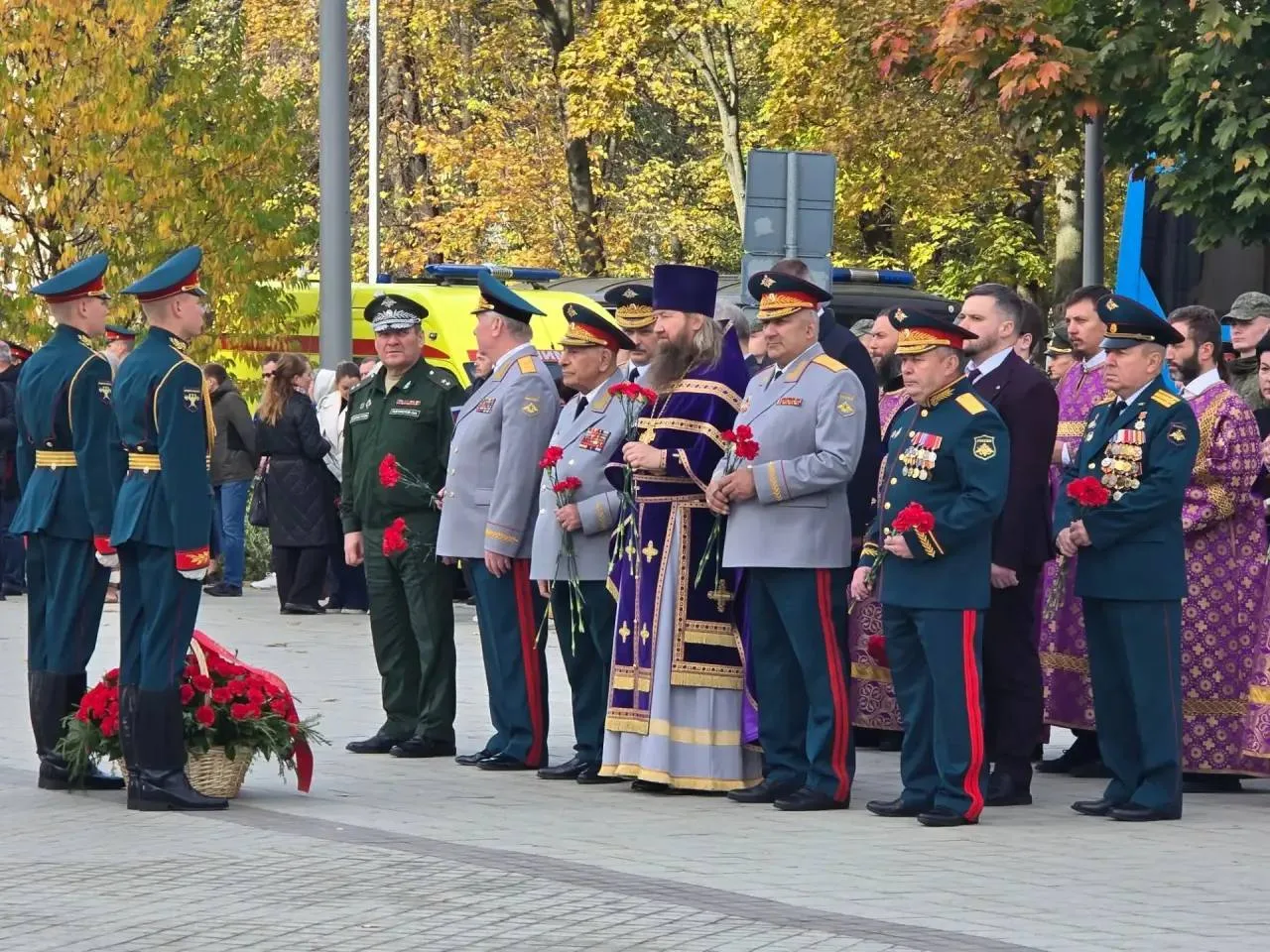 Вчера прошло мероприятие, посвященное Дню Сухопутных войск России.