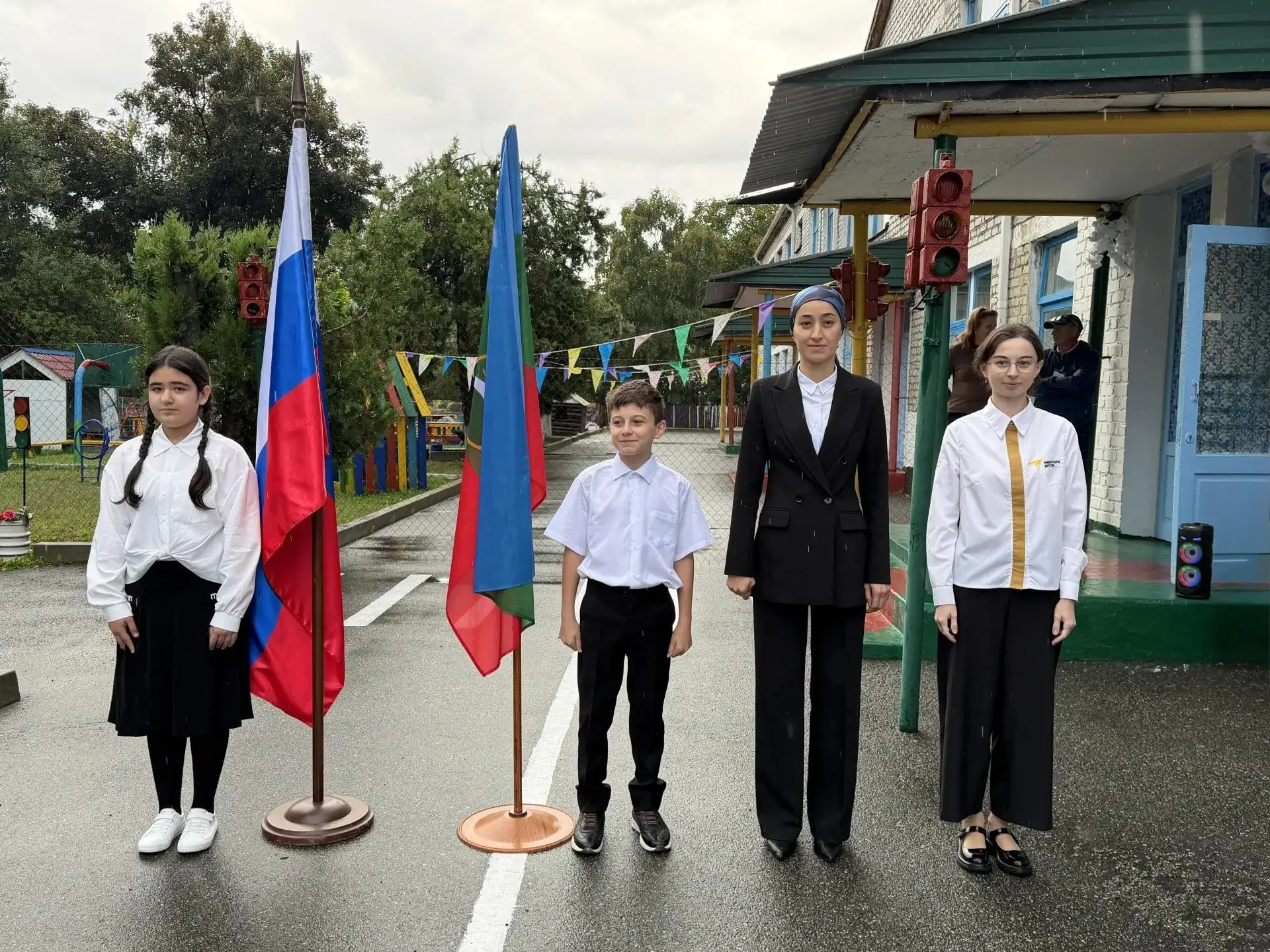 Первая линейка нового учебного года