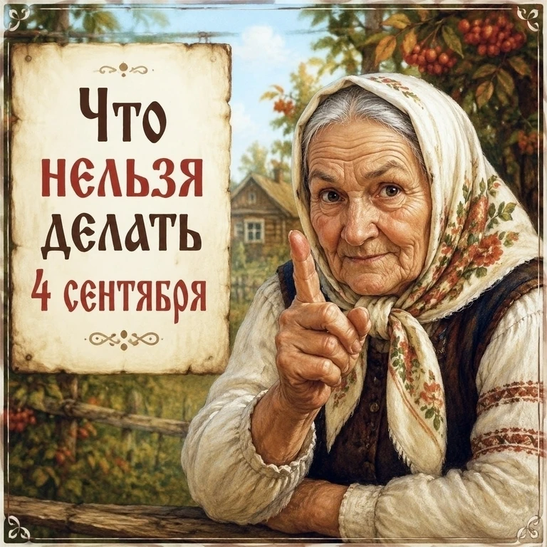 🚫 Что нельзя делать 4 сентября — в день Агафона Огуменника
