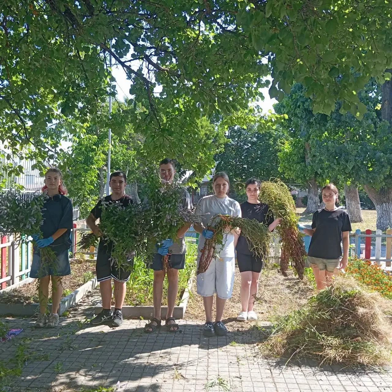 🌿 На пришкольном участке МБОУ СОШ №11 им. С. М. Жолоба кипит работа!

Ученики агроклассов провели а