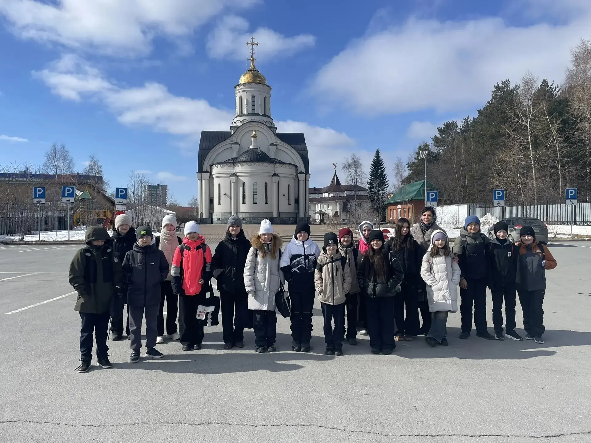16.04.2026 года, 5Г класс, с классным руководителем Богинской М.А. Посетили экскурсию в православный
