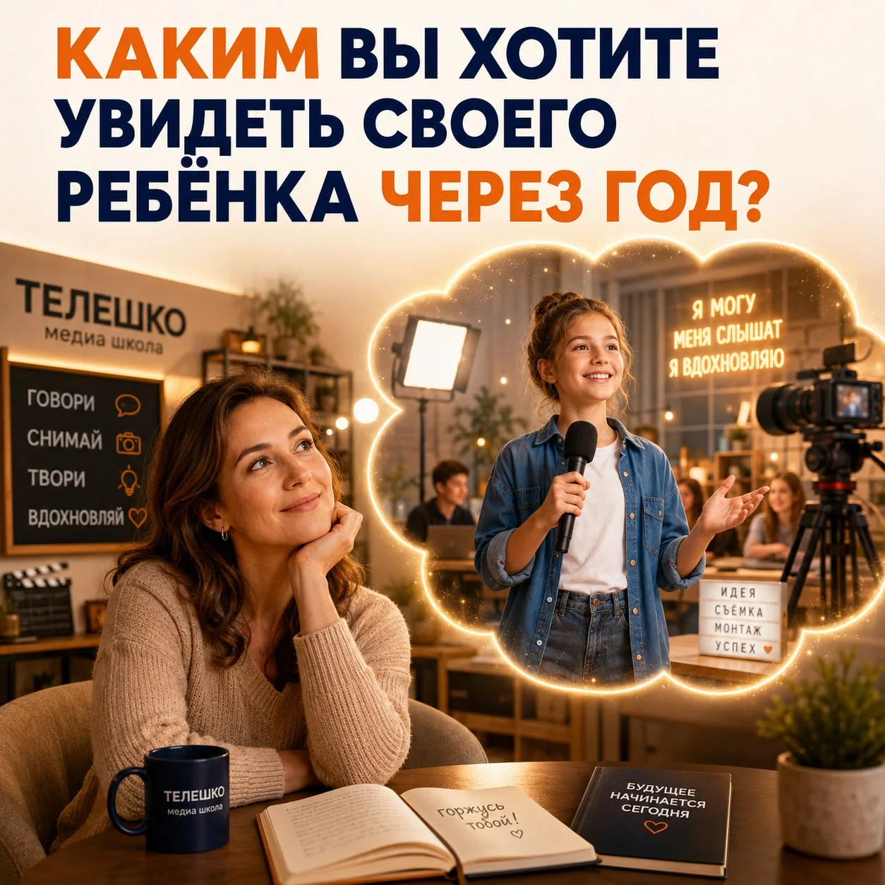 КАКИМ ВЫ ХОТИТЕ УВИДЕТЬ СВОЕГО РЕБЁНКА ЧЕРЕЗ ГОД?