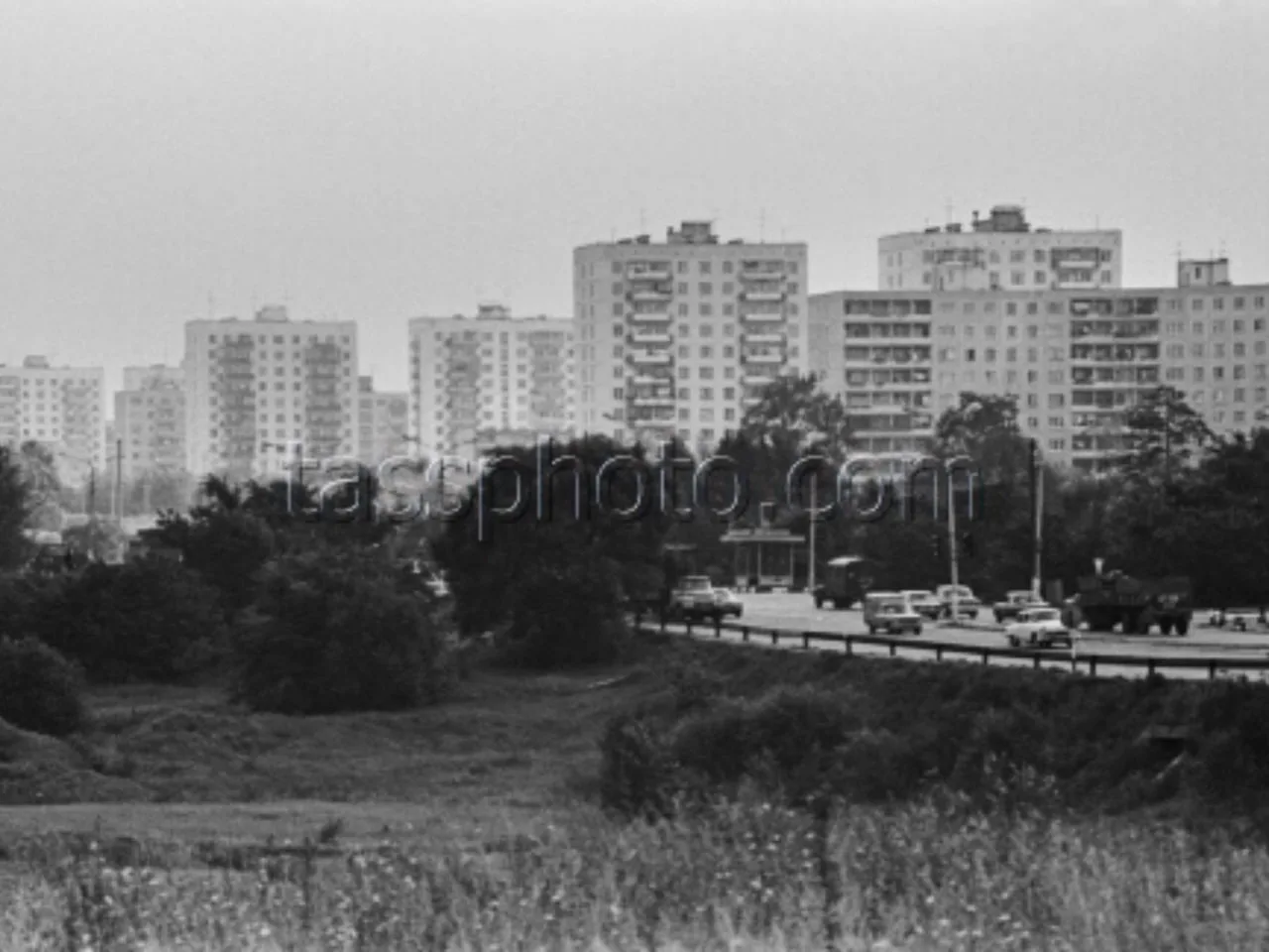 🚁 Ретро-кадра: Балашиха 1980-го с высоты птичьего полёта