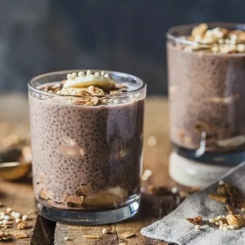 🍫 ШОКОЛАДНЫЙ ПУДИНГ ИЗ ЧИА — 120 ККАЛ