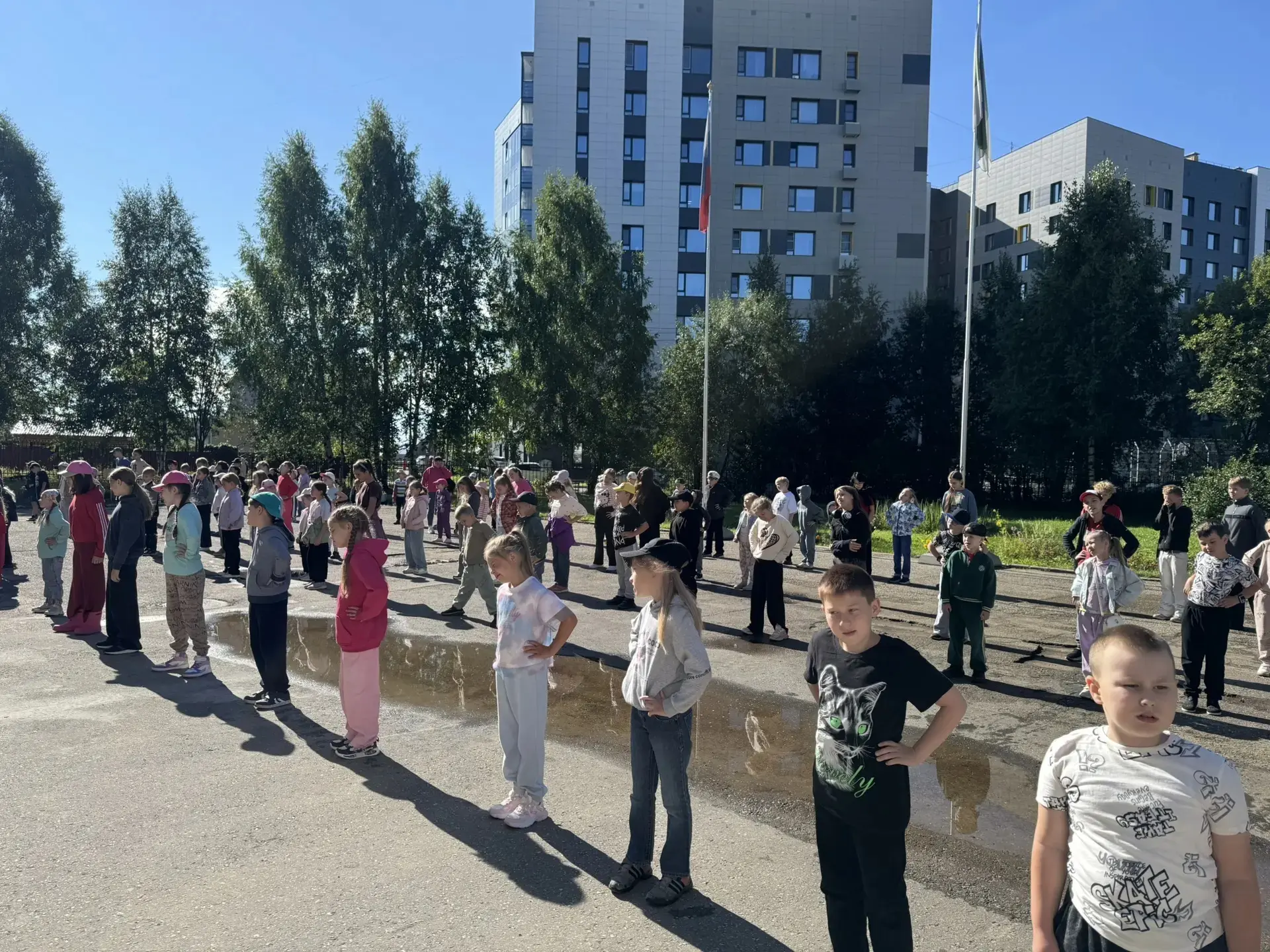 Второй день лагерной смены пролетел как один миг!
