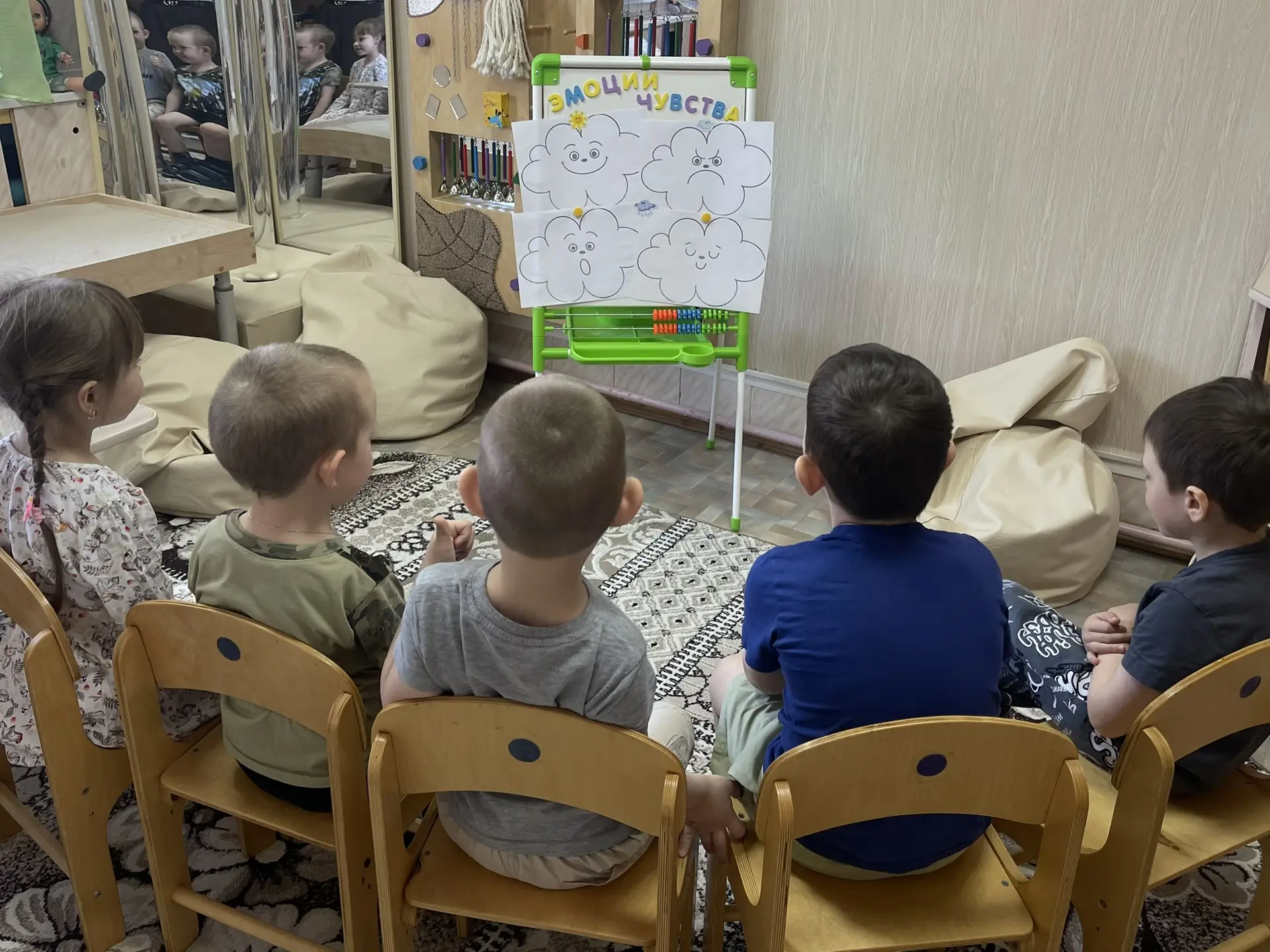 В рамках Недели психологии в нашем детском саду прошли занятия, направленные на развитие эмоциональн