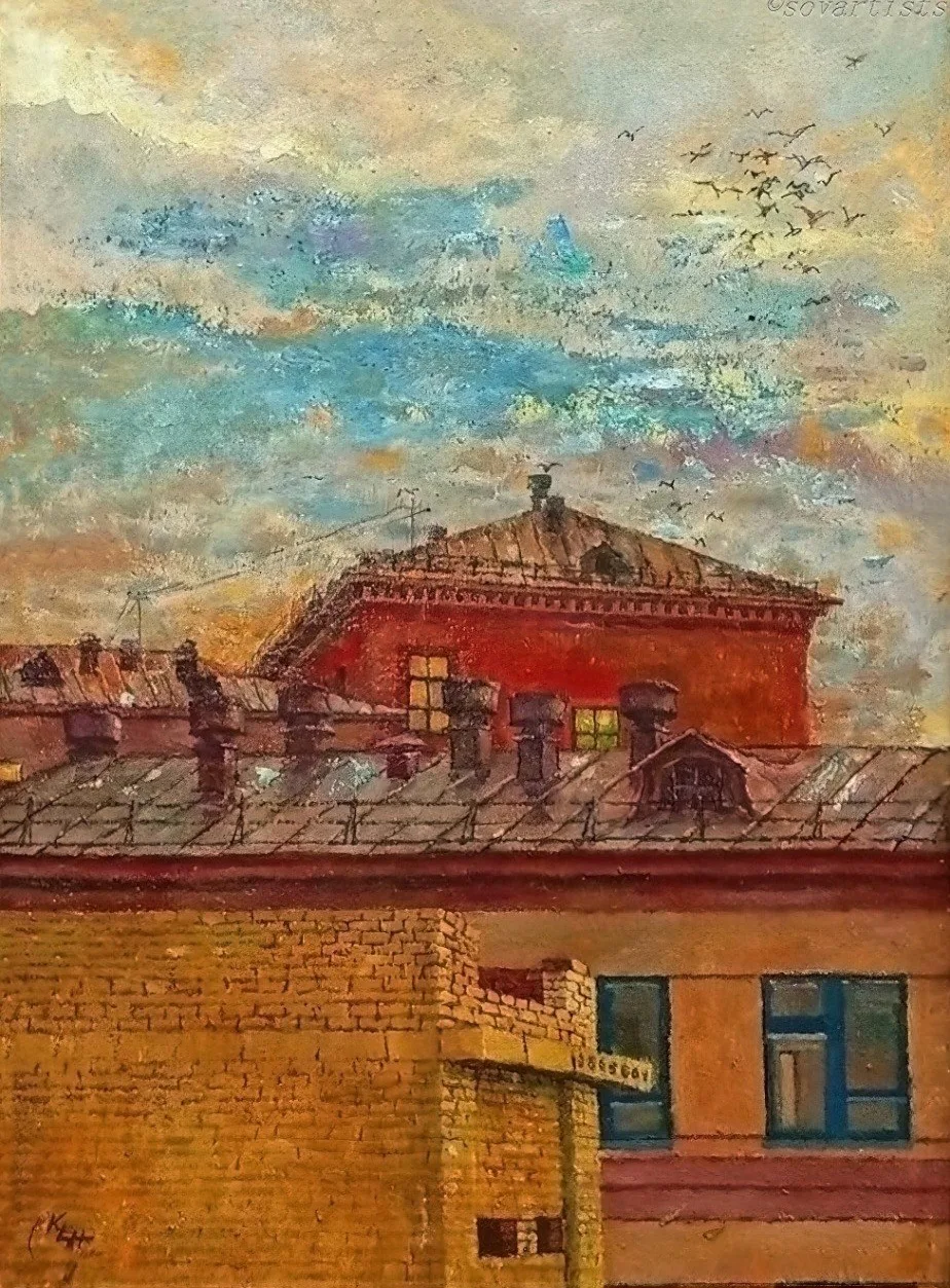 "Осень. Птицы улетели", 1996 г.
