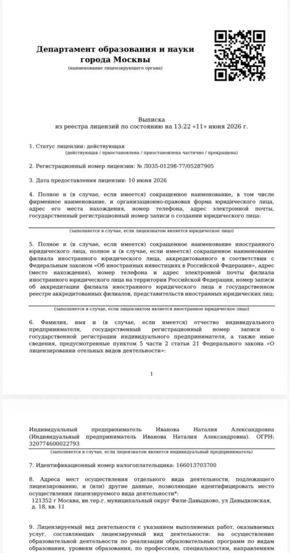 Кейс: как мы лицензировали курс по искусственному интеллекту для ИП из Москвы