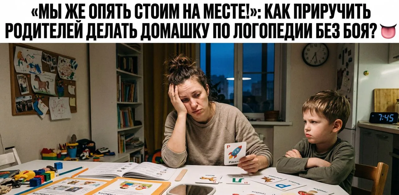 «МЫ ЖЕ ОПЯТЬ СТОИМ НА МЕСТЕ!»: КАК ПРИРУЧИТЬ РОДИТЕЛЕЙ ДЕЛАТЬ ДОМАШКУ ПО ЛОГОПЕДИИ БЕЗ ...