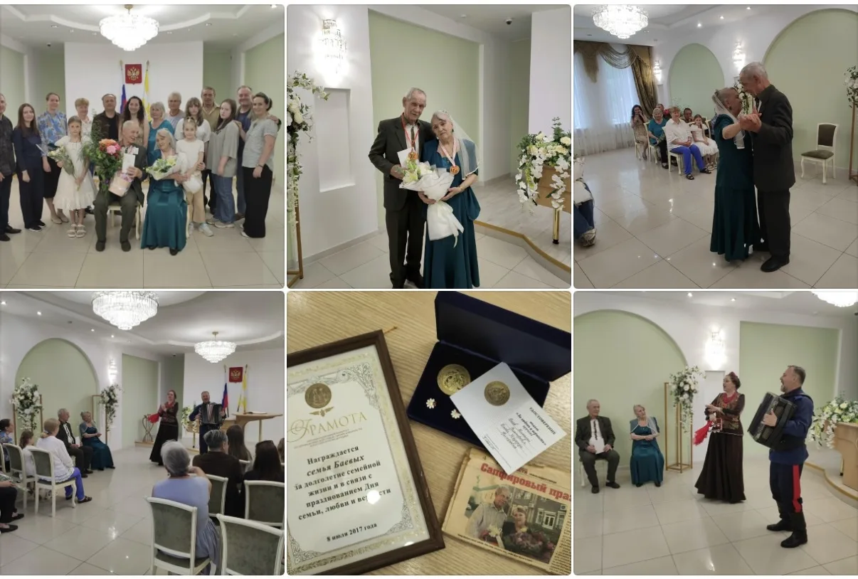 💍 Изумрудная свадьба 💚

🇷🇺В День России в отделе ЗАГС по Шпаковскому району состоялось торжестве