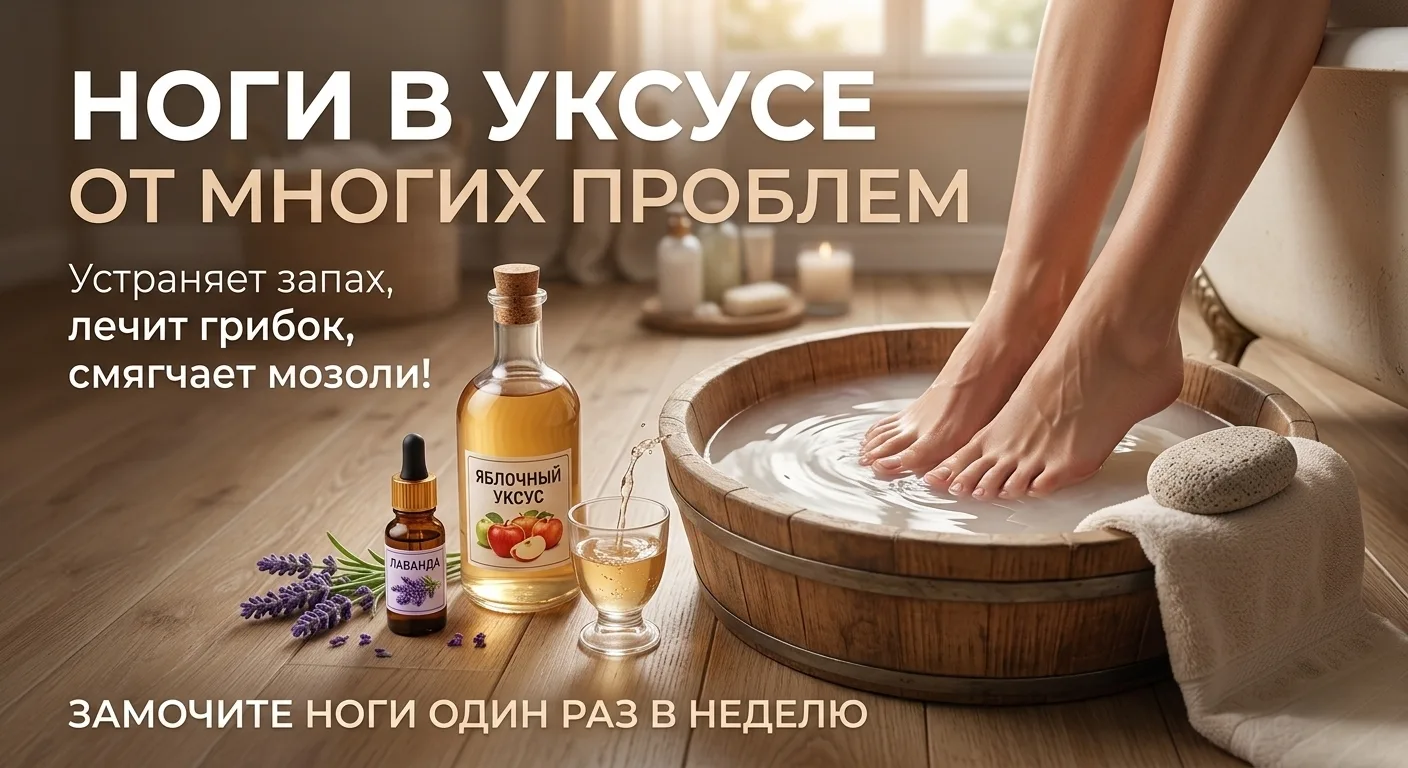 👣 КИСЛОТНЫЙ ПИЛИНГ: ЗАЧЕМ ОПУСКАТЬ НОГИ В УКСУС РАЗ В НЕДЕЛЮ? 🧪