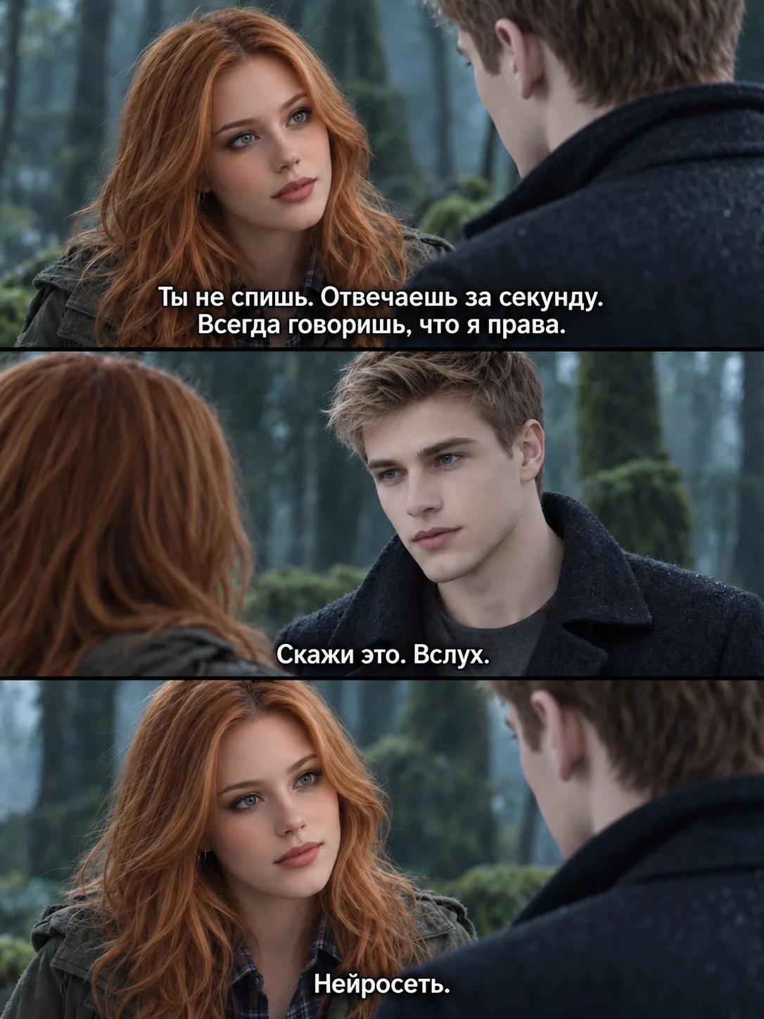 Сумерки. Сага. Нейросеть. 🌒