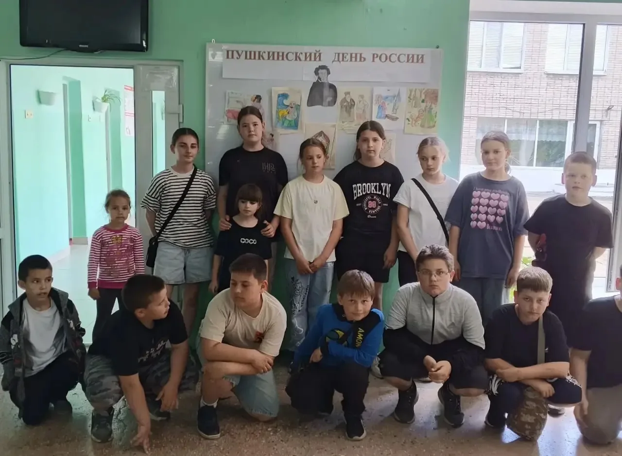 Пятый день лагерной смены был полностью посвящен творчеству великого русского поэта А. С. Пушкина. В