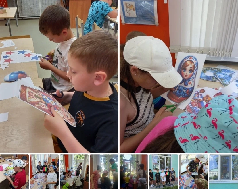 🇷🇺Акция «Окна России»! 🇷🇺

🥳Накануне праздника — Дня России — воспитанники пришкольного лагеря 