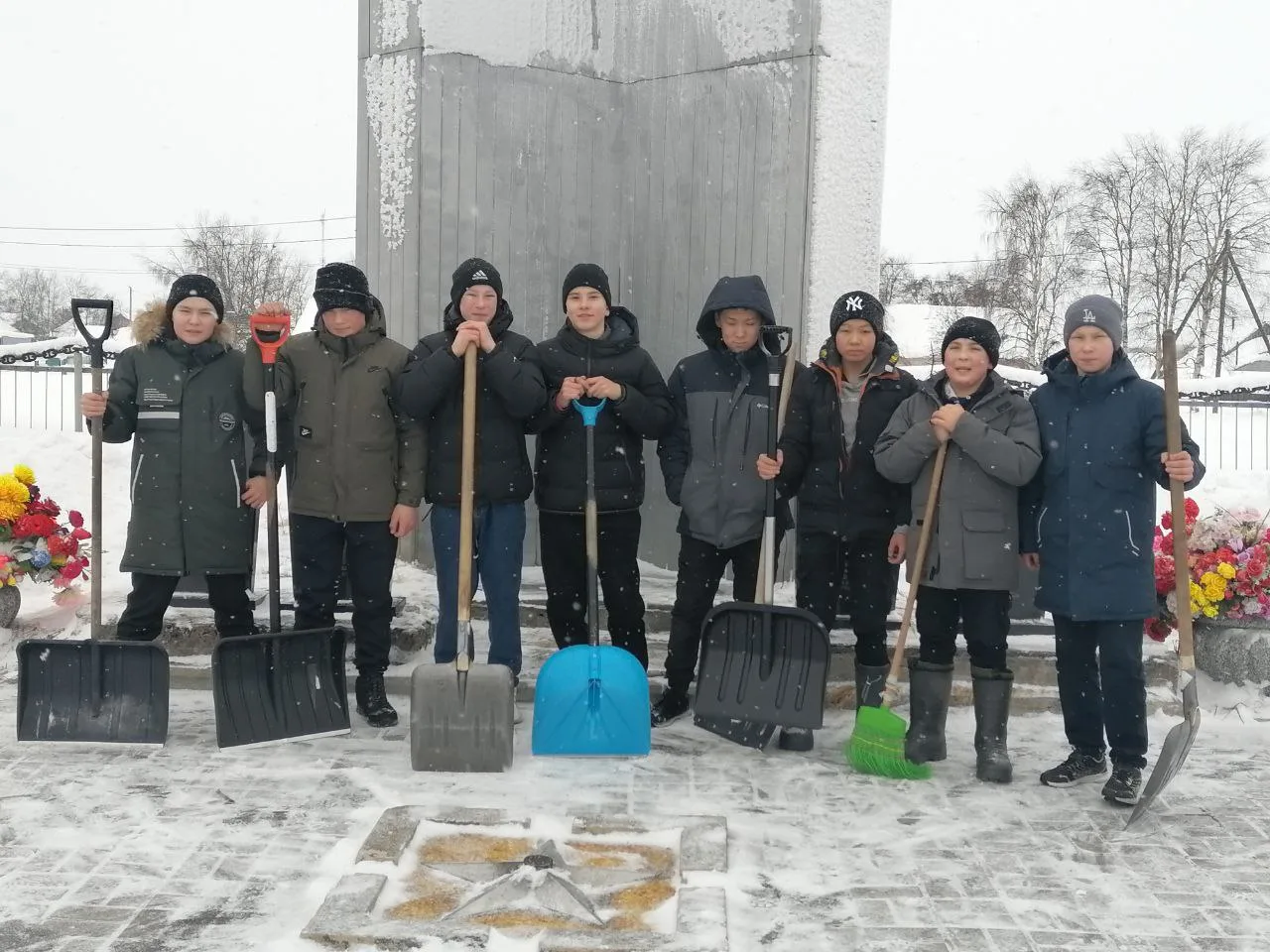 Спасибо ученикам 7 класса ГБОУ НАО,, "СШ с. Несь" и классному руководителю Канюковой Ол...