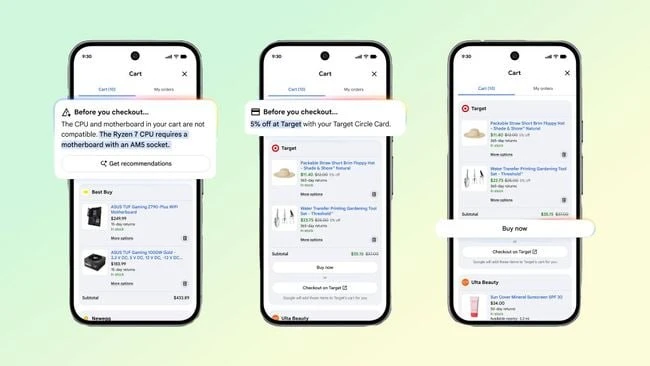 ИИ убьет маркетплейсы?🤔

Недавно Google анонсировали AI агента "Universal Cart" (универсальная корз