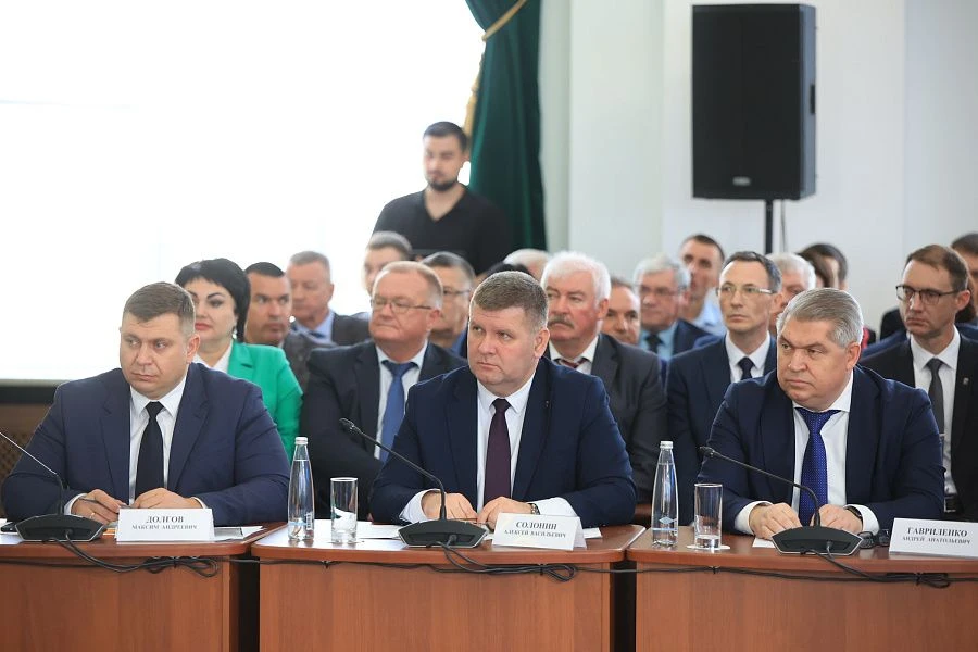 Председатель комитета ветеринарии Волгоградской области Солонин А.В. принял участие в р...