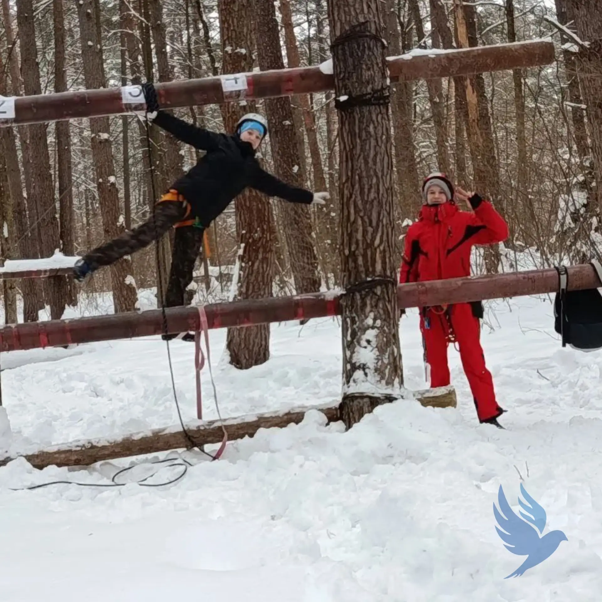 ⛷️ Спортивные сборы наших туристов  Каникулярная неделя для участников школьного турклуба прошла акт
