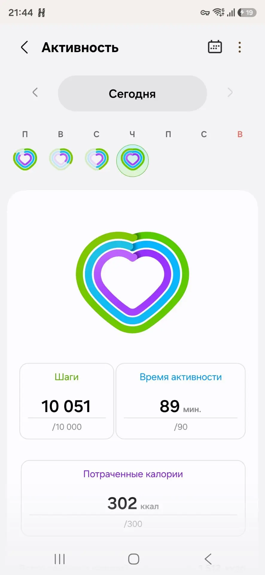 Идеальное завершение дня.
