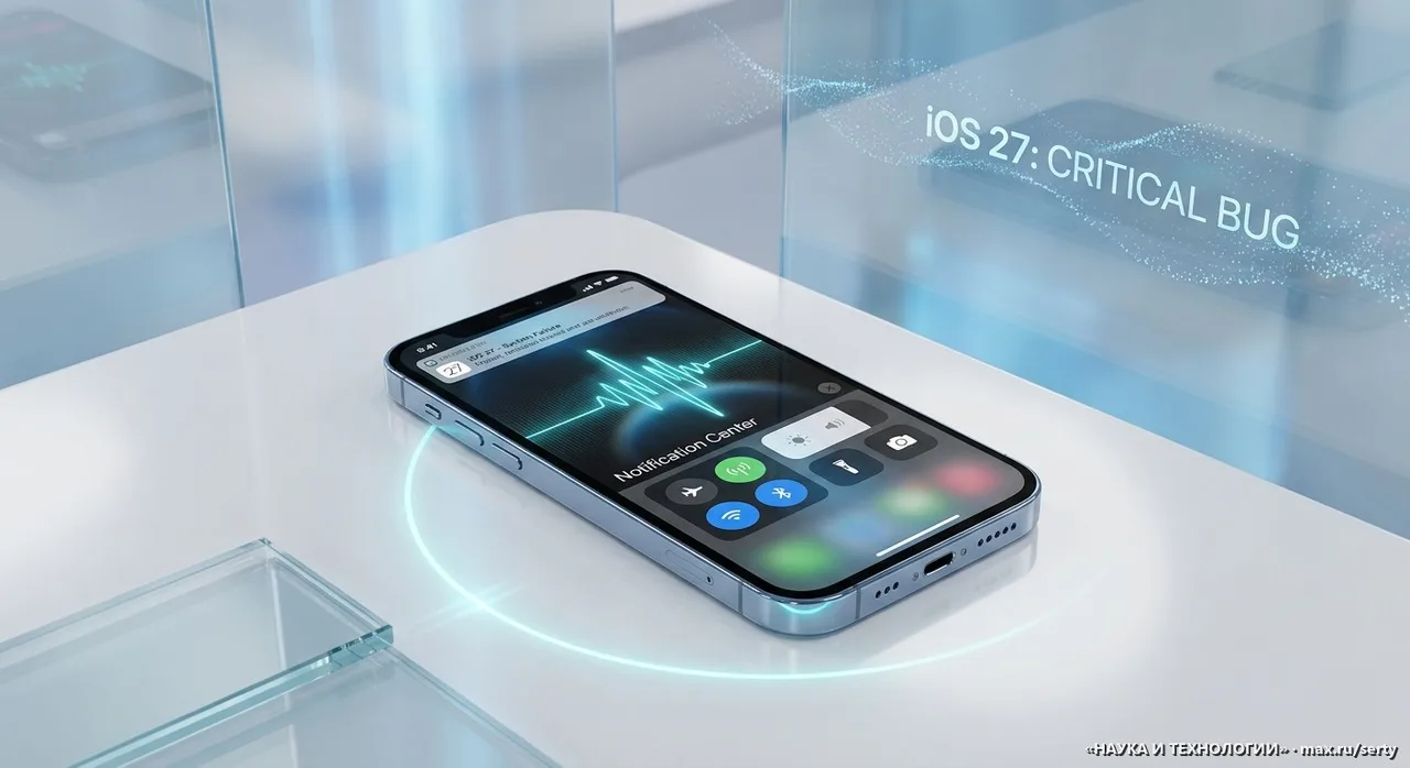 📱 Два свайпа превращают iPhone на iOS 27 в кирпич