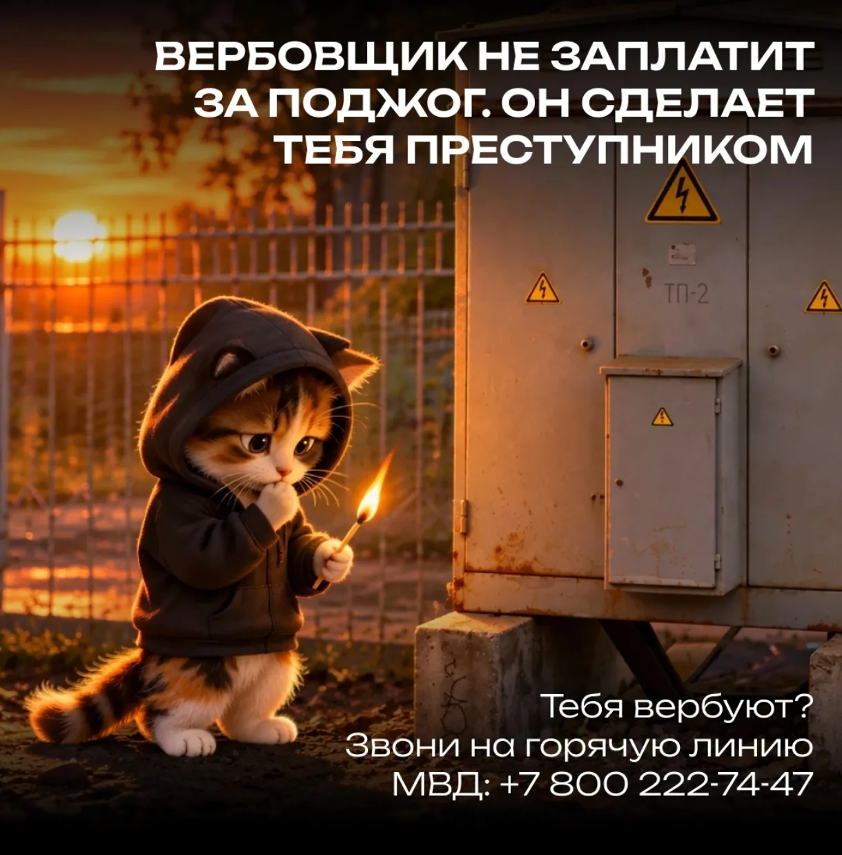 Откажись от сотрудничества с врагами страны ❌