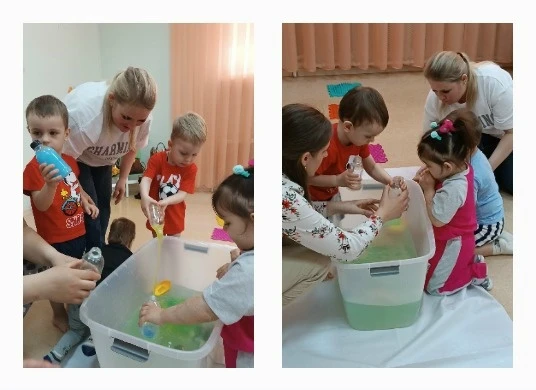 💫«Развивающие игры с водой в домашних условиях»
