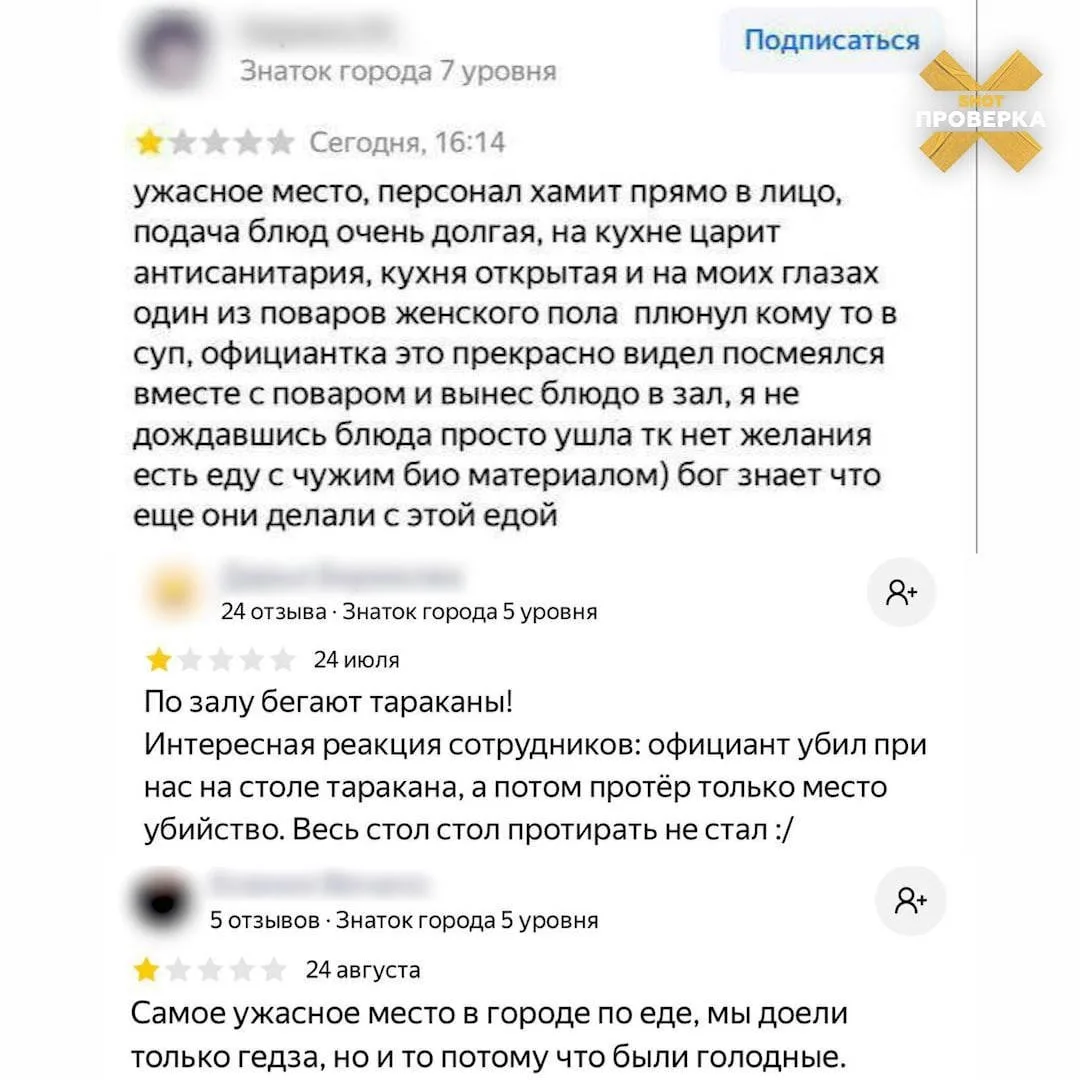 Тараканы в зале, грязь на кухне, продукты без маркировки и отсутствие медкнижек — на ан...