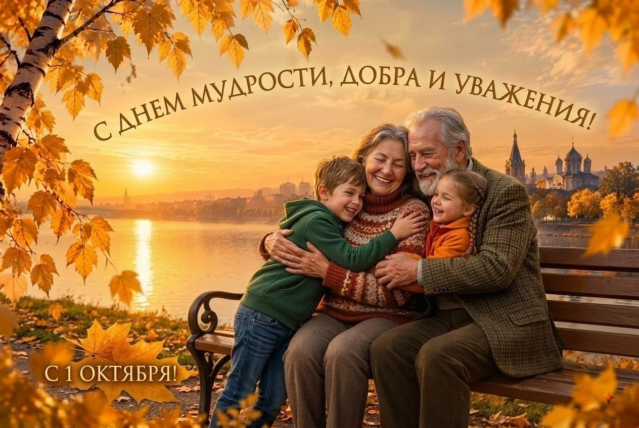 🕊️ 1 октября — День мудрости, доброты и уважения ❤️