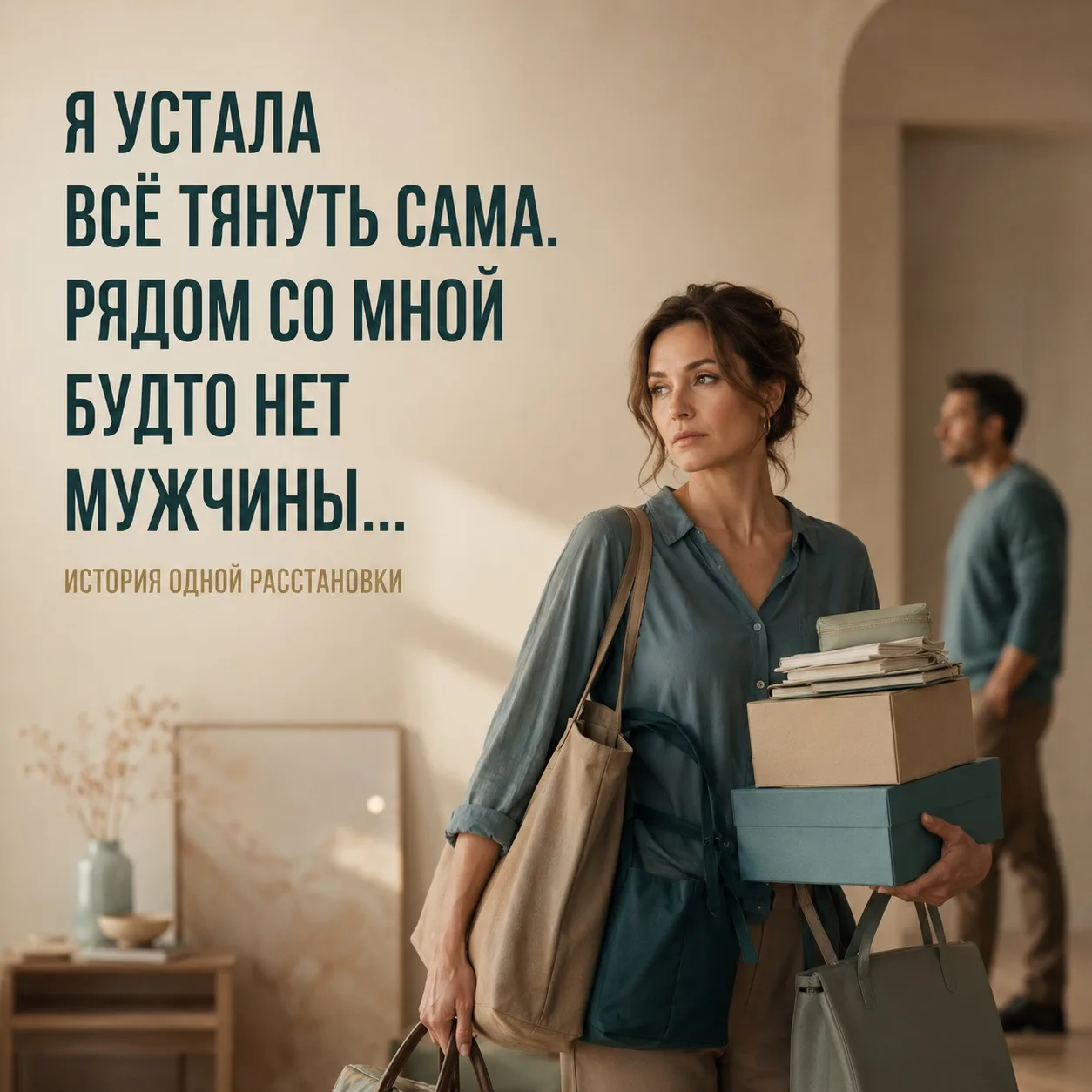 «Я устала всё тянуть сама. Рядом со мной будто нет мужчины…»