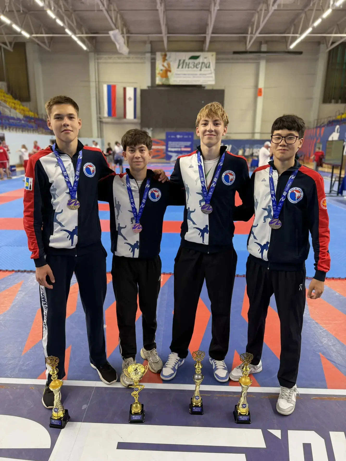 🥇🥇🥈🥉Сахалинские каратисты взяли 4 медали на Спартакиаде учащихся России