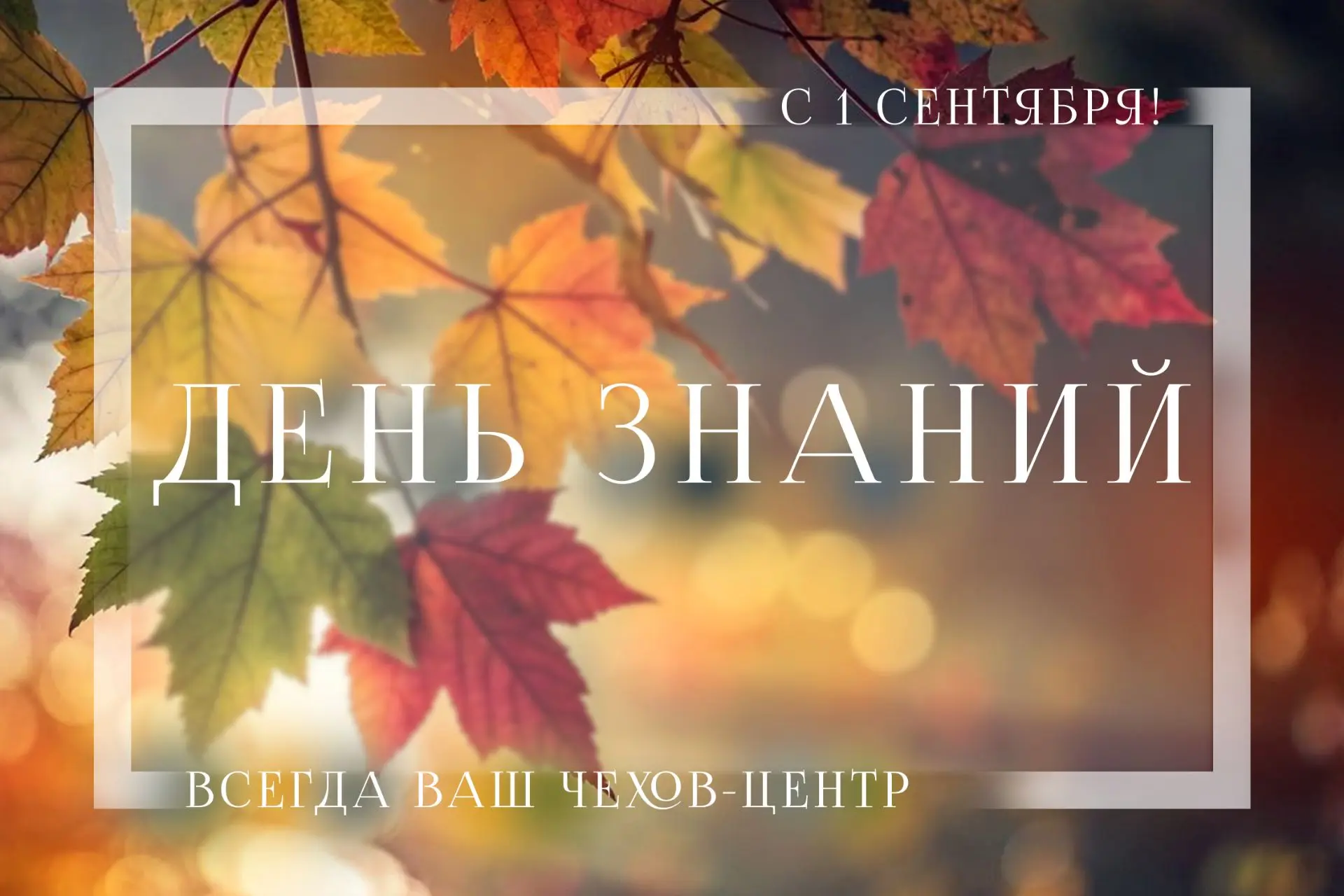 С Днем знаний!