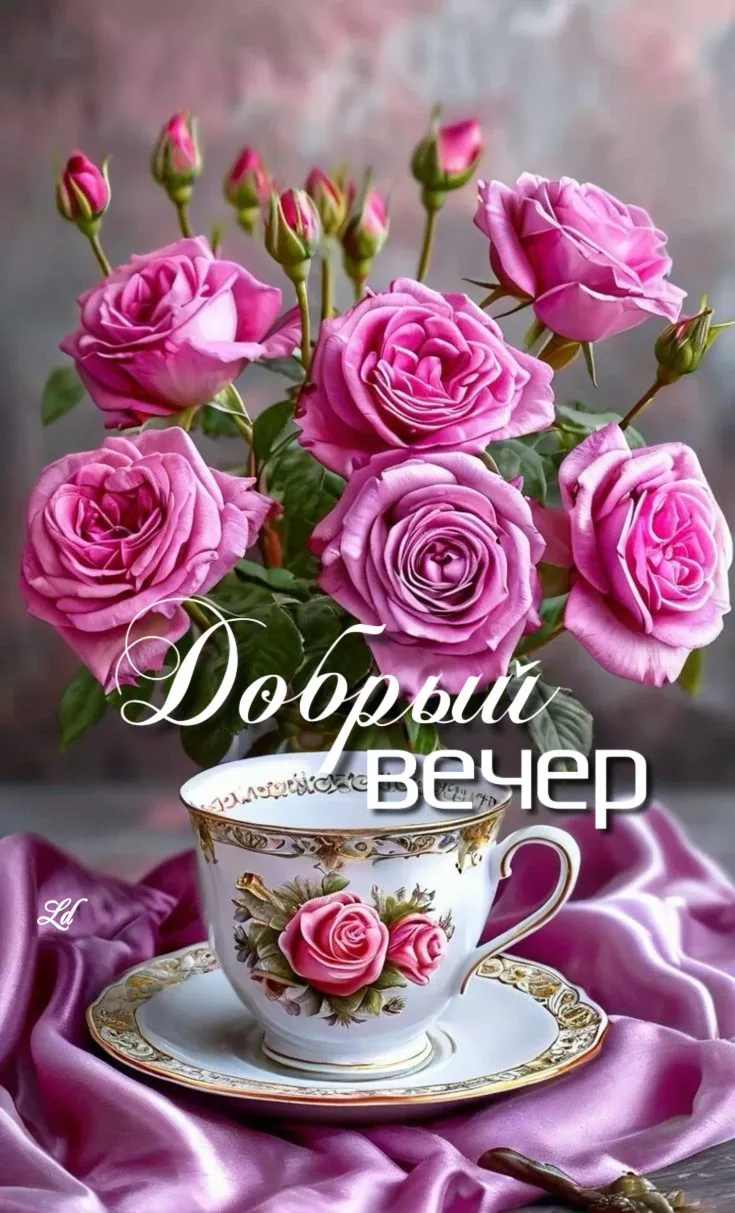 Доброго вечера! Отличного отдыха! ✨💐