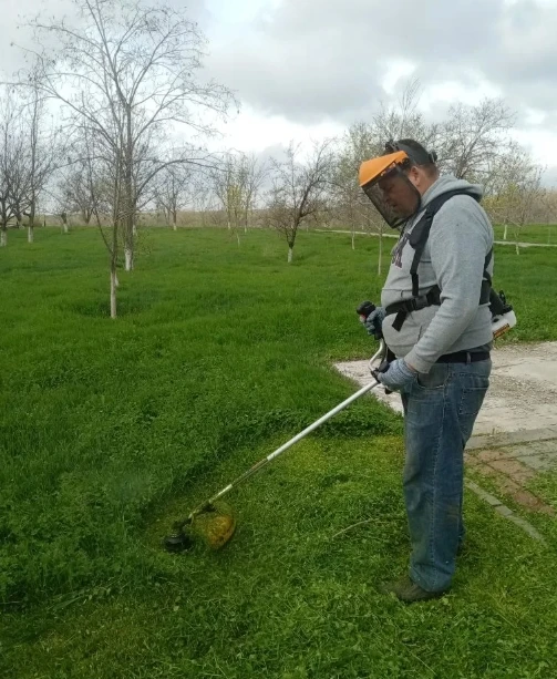 🌿 Городские парки преображаются: начинается сезон стрижки травы!  С приходом тепла и началом весенне