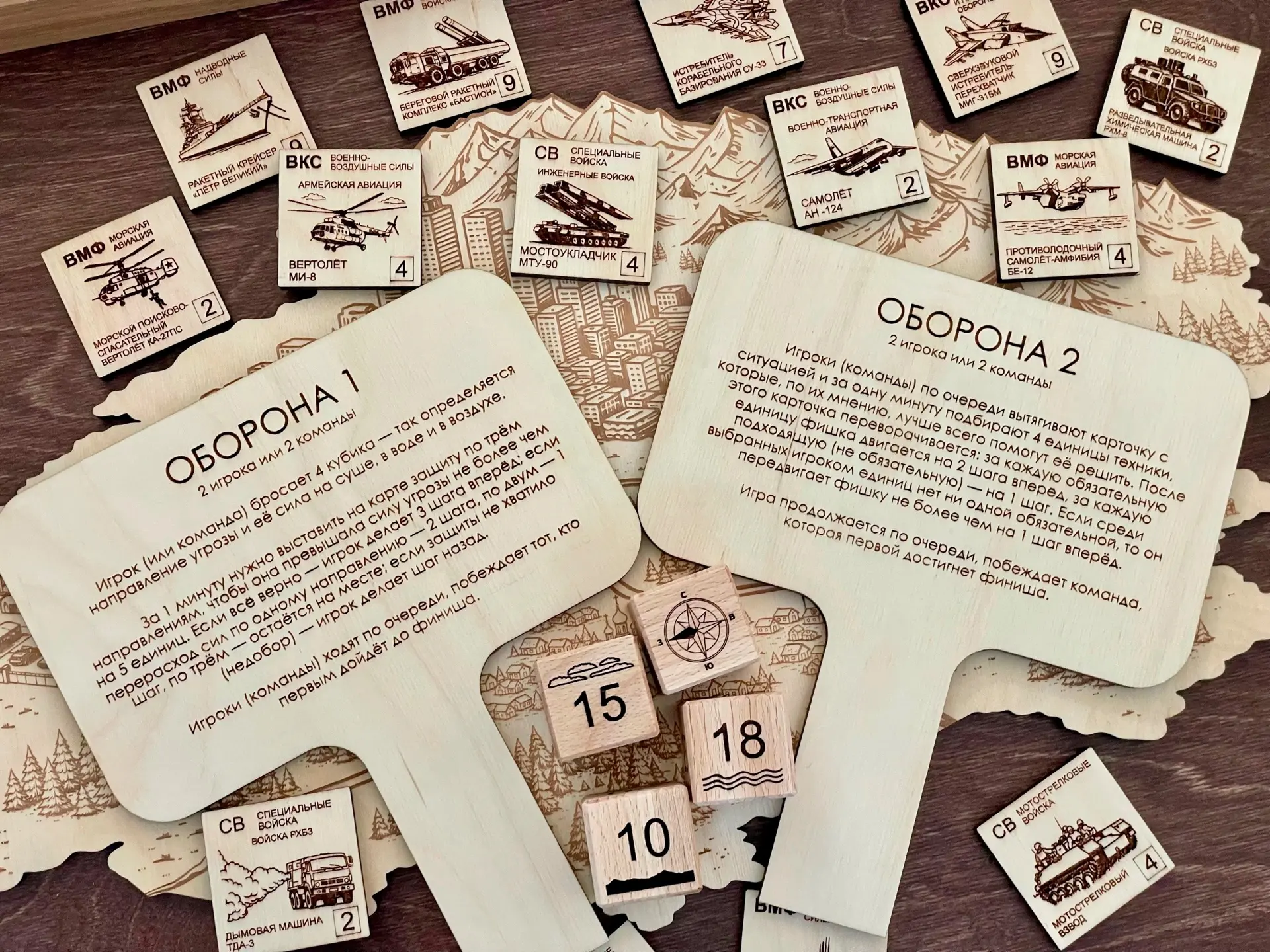 Настольная игра «Оборона»: патриотическая игра для детей и подростков