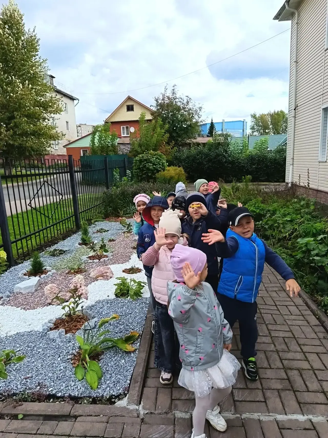 В нашем саду случилась осень🍂🧡