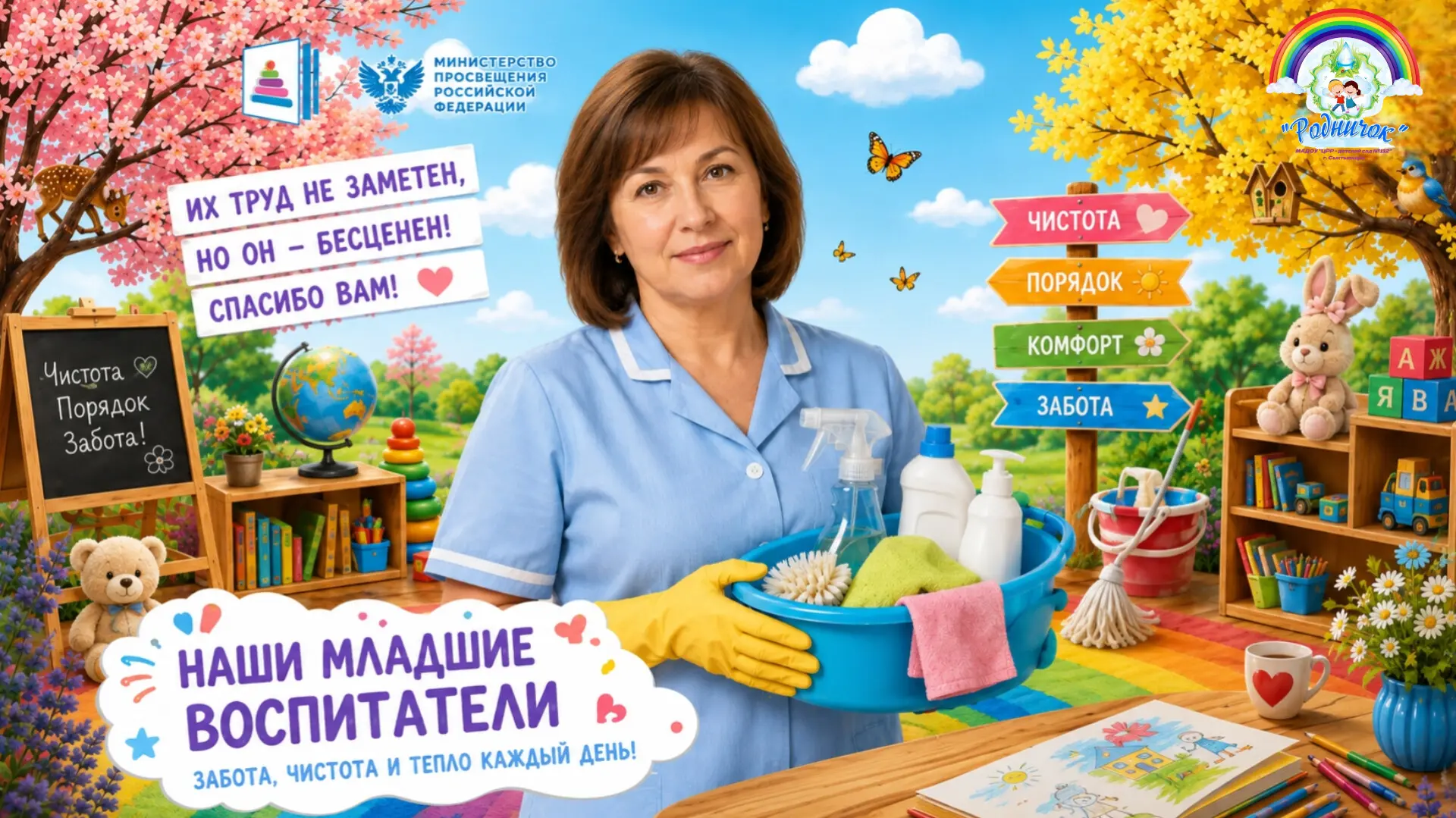 💗 Их сердце бьётся в ритме детского смеха ❤