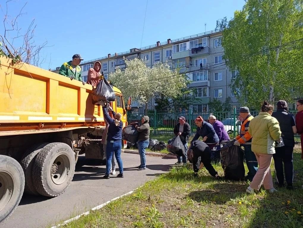 Итоги субботника в детском саду