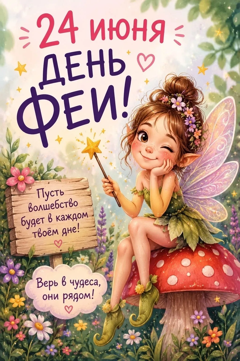 🧚‍♀️ Слышите звон колокольчиков? Это День Феи! 🧚‍♀️