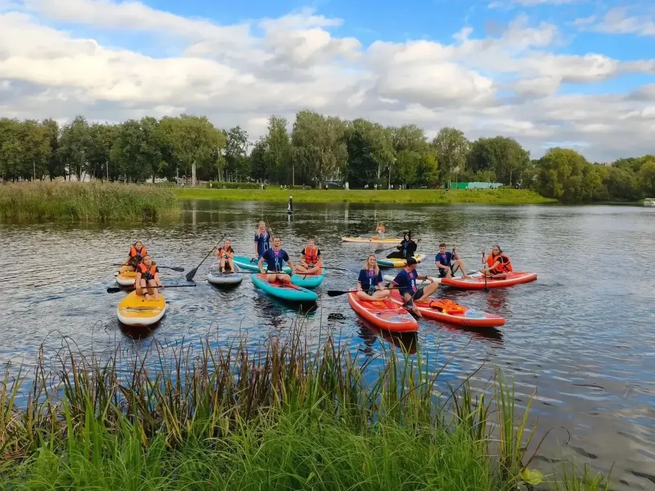 🏄 Сап-фест проходит в Великих Луках!