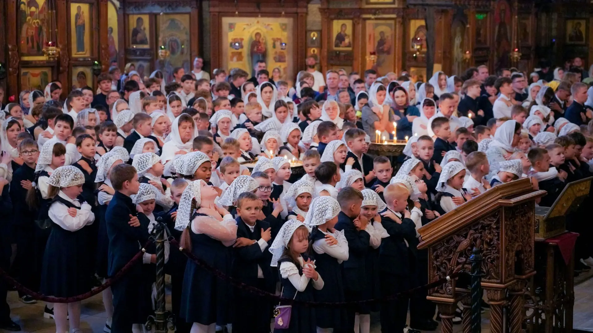 Молебен на начало нового учебного года состоялся сегодня, 31 августа, после Божественно...