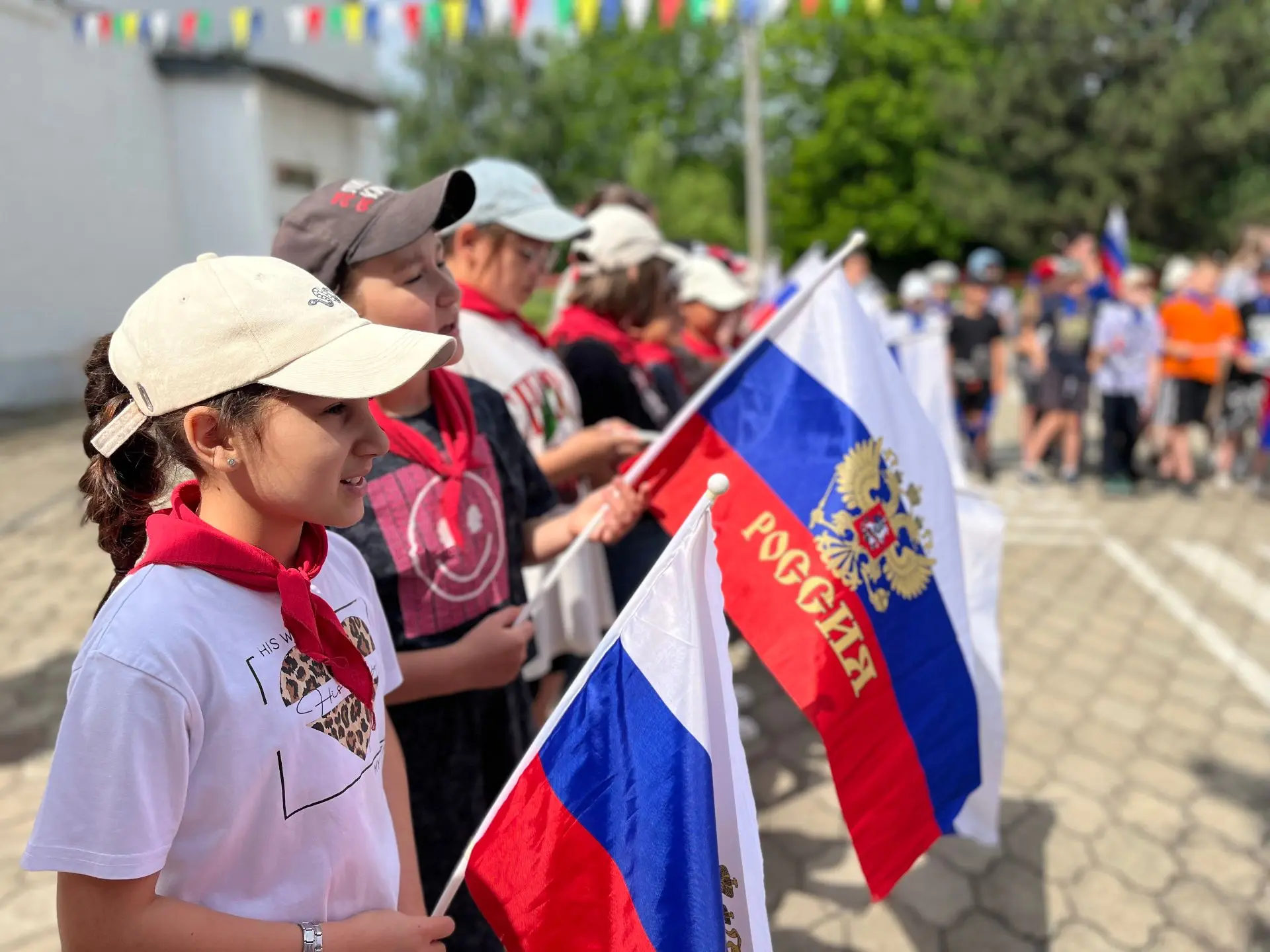 🇷🇺 Фестиваль «Россия — это мы» в нашем пришкольном лагере! 🇷🇺