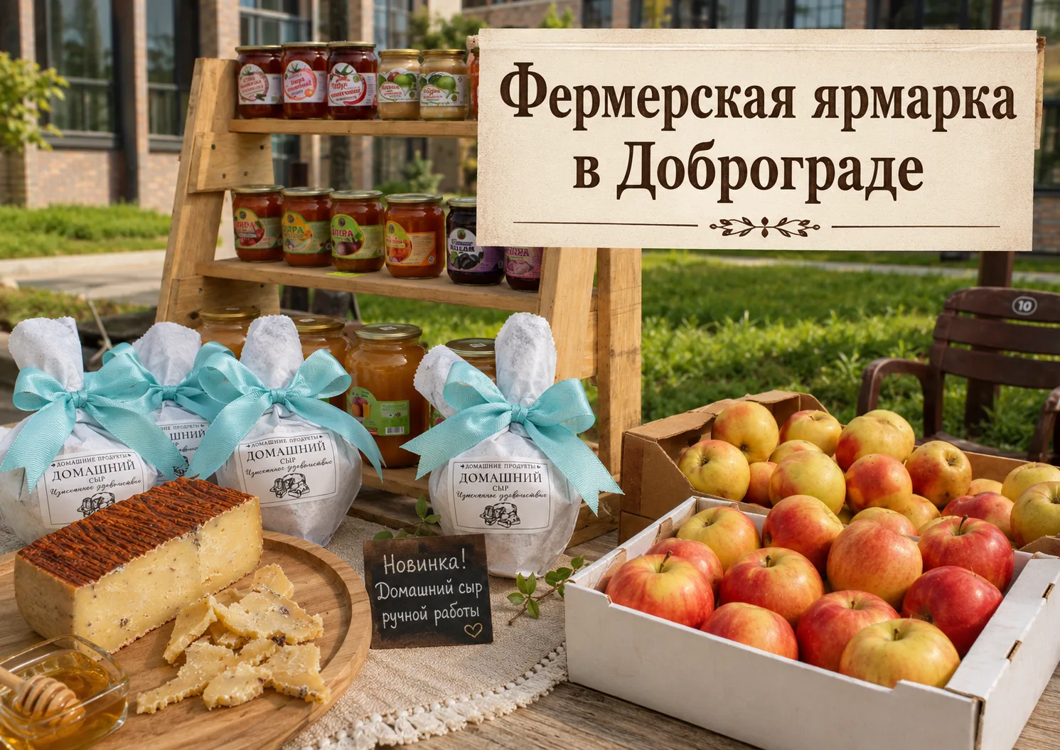 Уважаемые жители Доброграда, приглашаем вас в субботу, 8 августа, на фермерскую ярмарку 🌿

Начало —