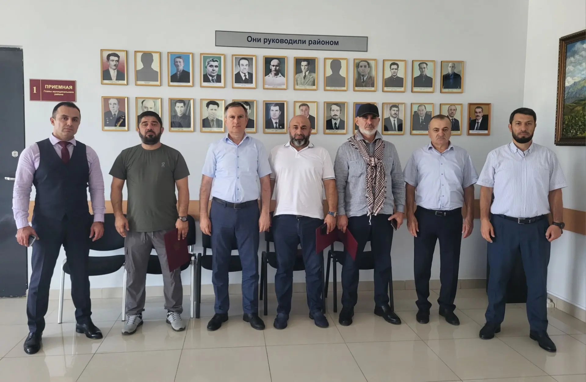 Благодарность представителям ветеранских организаций Дагестана за поддержку участников ...