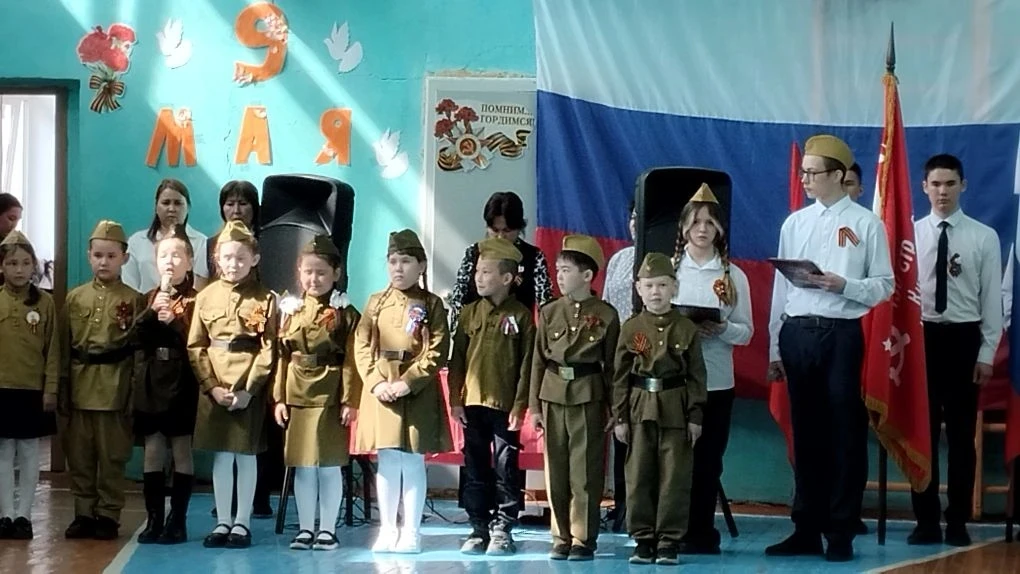 Наш школьный Парад Победы!
