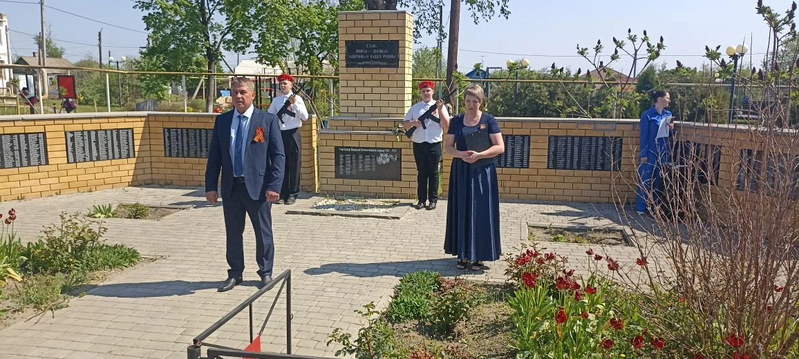 В этот знаменательный день 9 мая  День Победы в Великой Отечественной войне, МБОУ Добри...